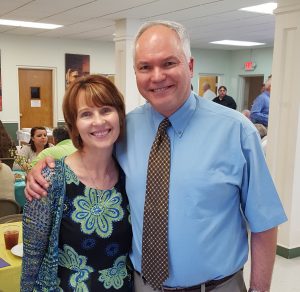 Dr. David Gilbert his wife Lynn